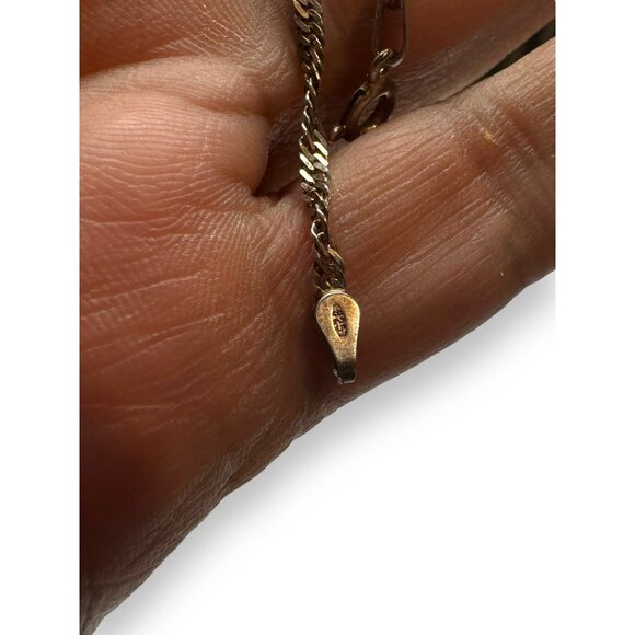 Sterling Silver 7" Italian Twist Chain Bracelet - Picture 8 of 9